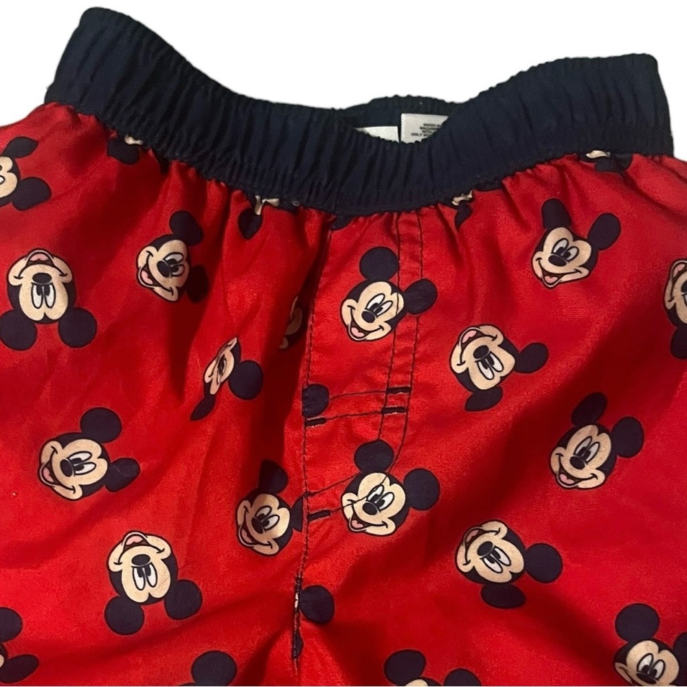 DISNEY Baby Micky Mouse Baby Boys Lined Swim Trunks - Picture 2 of 7
